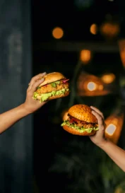 Special burgers in redrhino